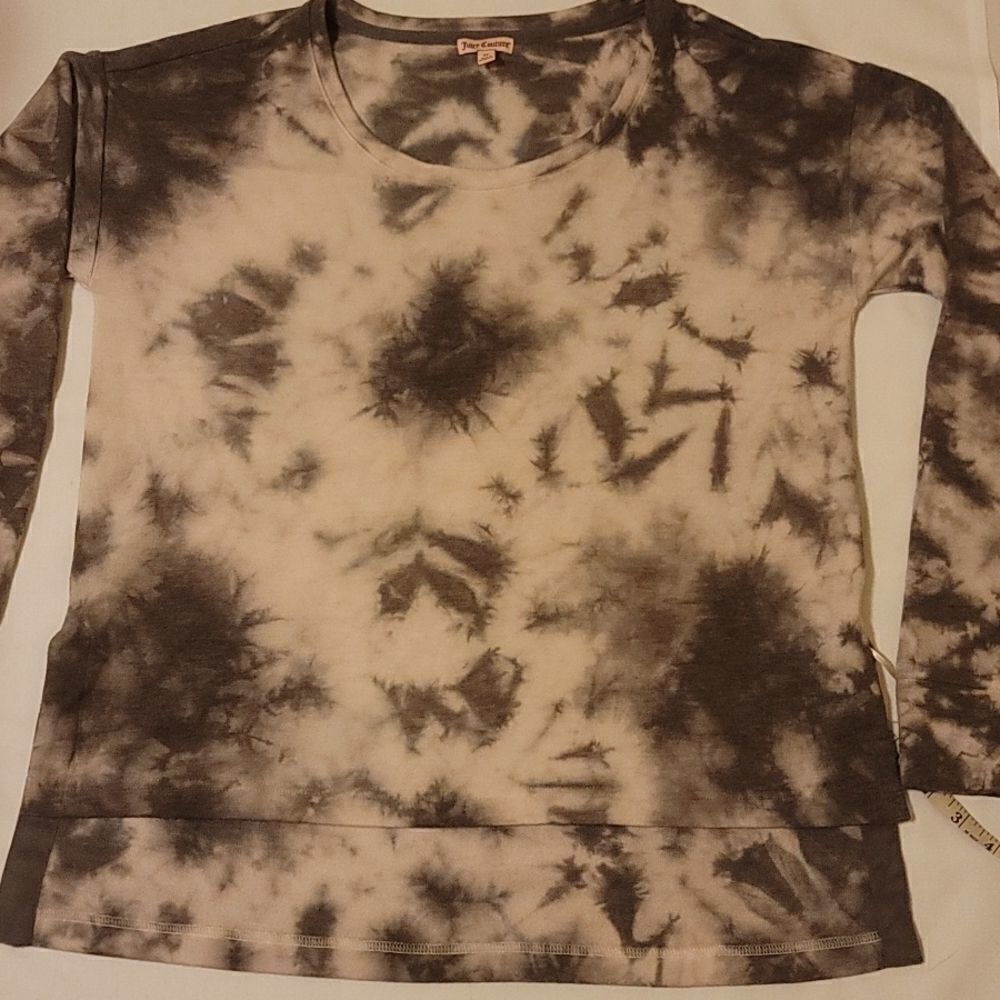 Juicy couture tie dye pullover size medium